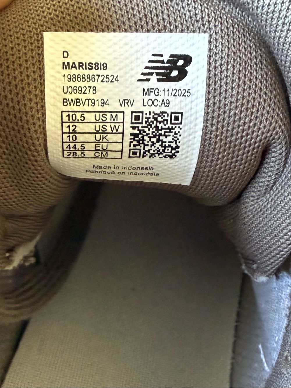 New Balance Fresh Foam Arishi TiraLux v4 Running Shoe - Men's, Taupe, sz 10.5 - Picture 8 of 8